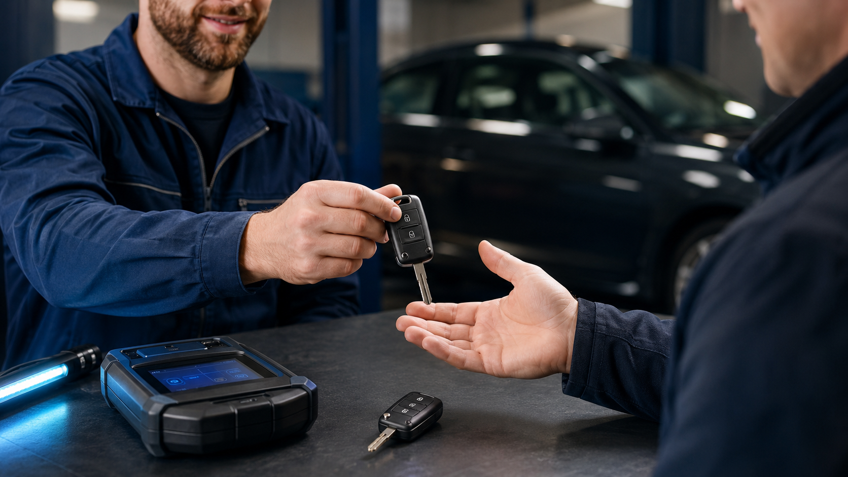 Vehicle lock decoding for replacement car keys