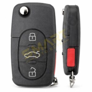 Audi TT (8N, 1998–2006) spare car key – Remote Key (ID48, 4D0), cut & programmed by Smart Auto Keys