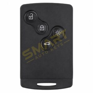 Renault Fluence (Mk1 (X38), 2009–2020) spare car key – Fluence Key Card, cut & programmed by Smart Auto Keys