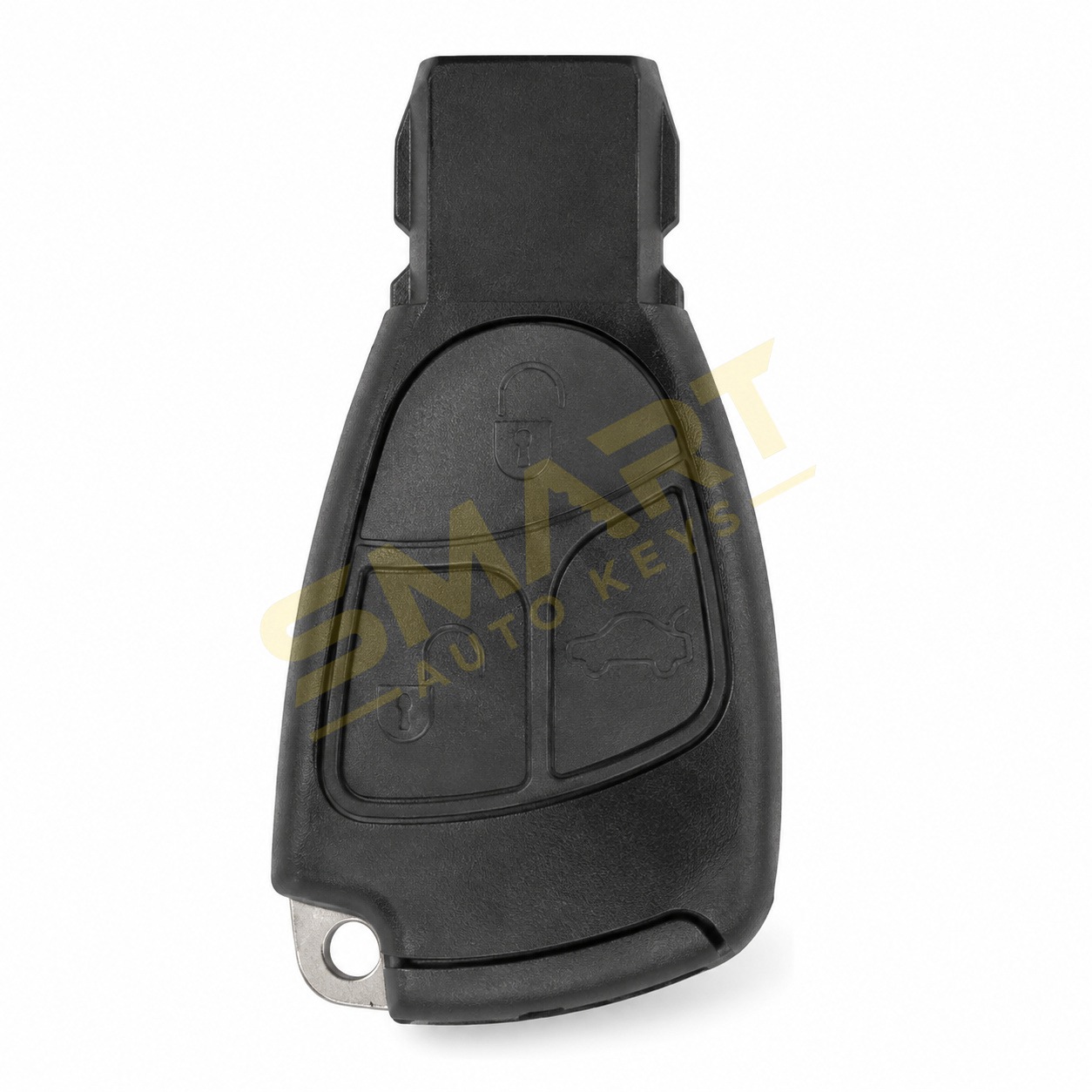 Mercedes C-Class, CLC-Class, CLK-Class, CLS-Class, Coupe, E-Class, SLK-Class Slot Key (FBS3) | Smart Auto Keys Mercedes C-Class, CLC-Class, CLK-Class, CLS-Class, Coupe, E-Class, SLK-Class Slot Key (FBS3) replacement spare car key - supplied, cut and programmed by Smart Auto Keys