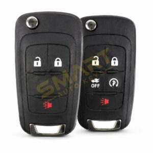 Chevrolet GM Remote Key DWO4 Flip replacement spare car key