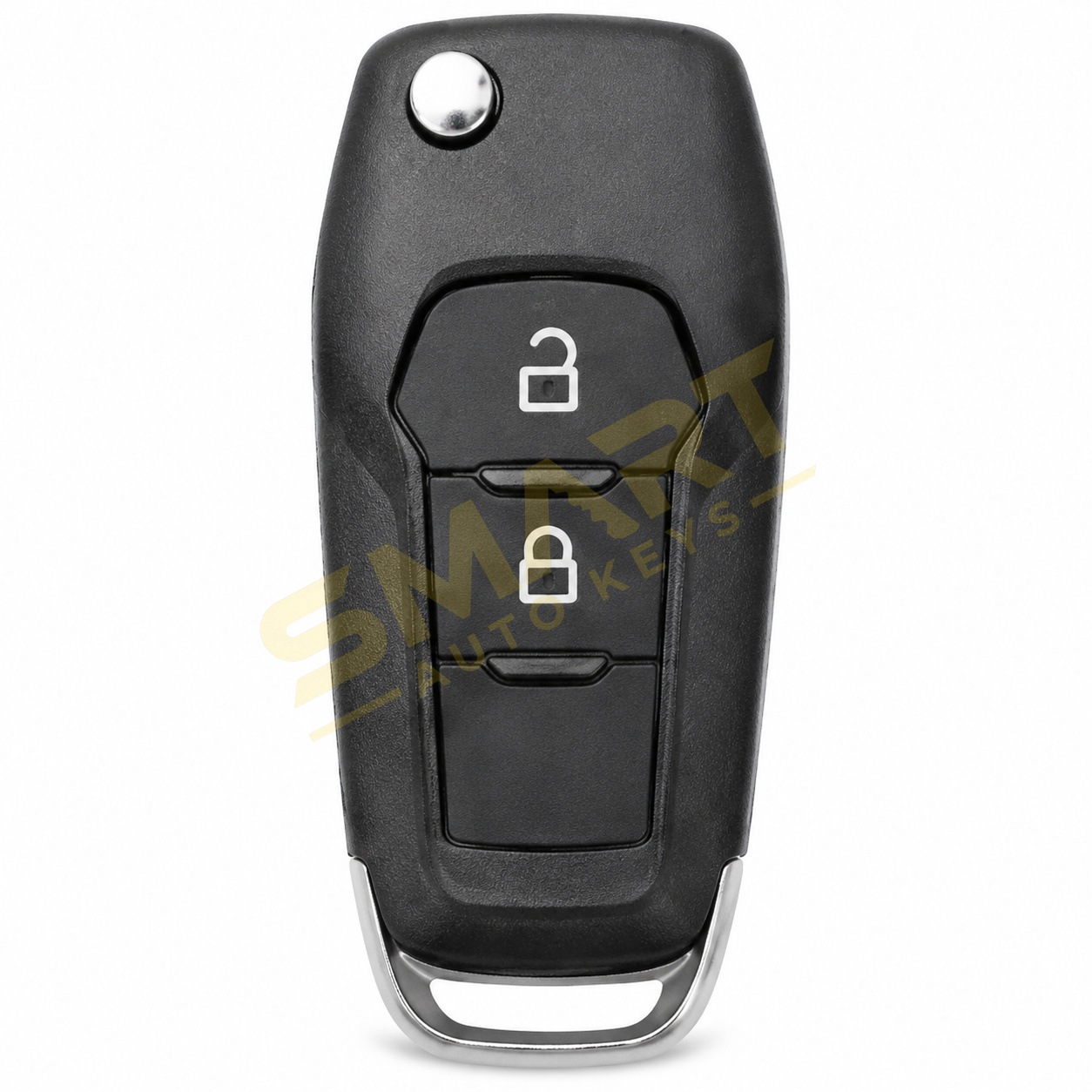 Ford EcoSport Remote key (433Mhz) | Smart Auto Keys Ford EcoSport Remote key (433Mhz) replacement spare car key - supplied, cut and programmed by Smart Auto Keys