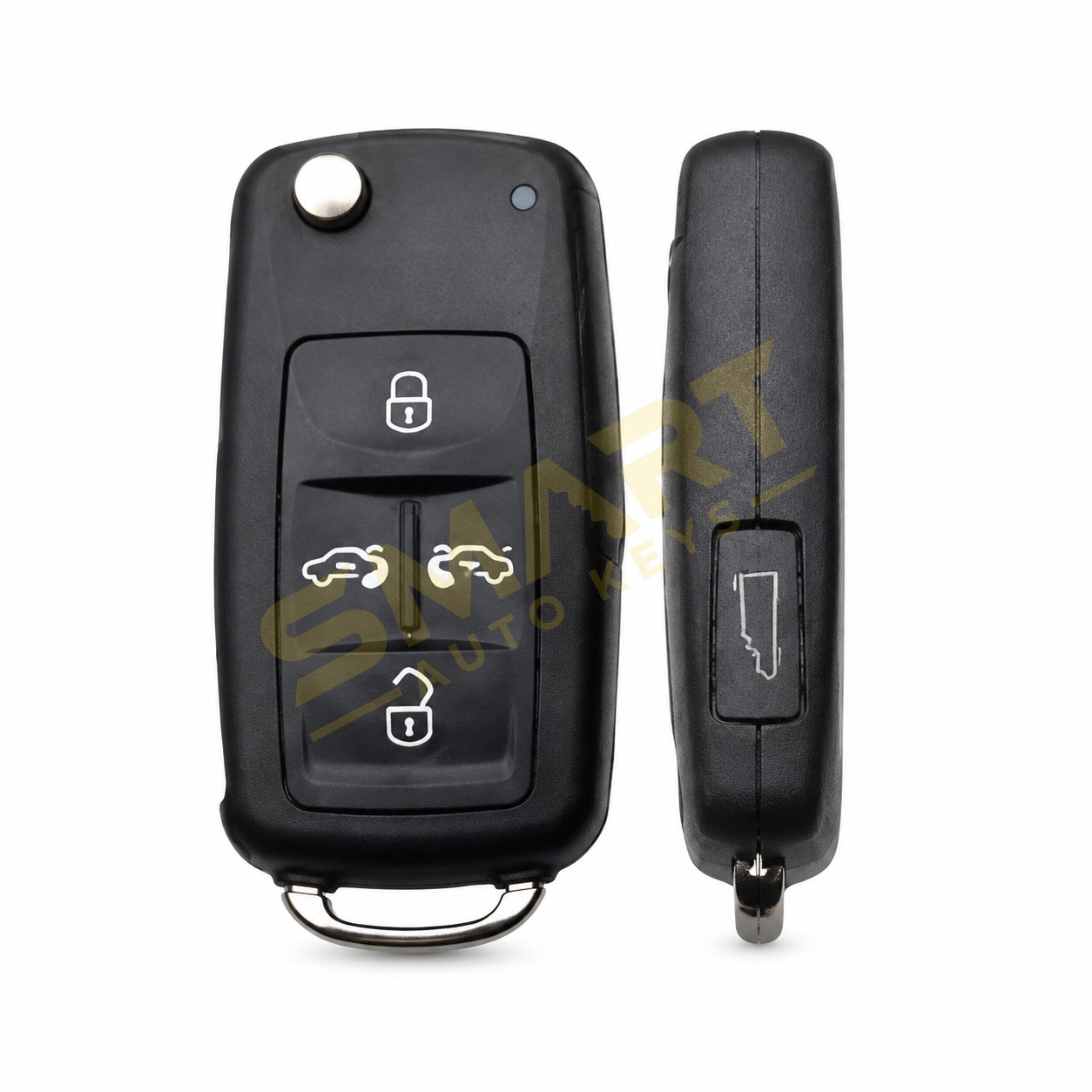 Seat / Volkswagen Alhambra, Caravelle, Multivan, Sharan, Transporter Remote Key (ID48-UDS) | Smart Auto Keys Seat / Volkswagen Alhambra, Caravelle, Multivan, Sharan, Transporter Remote Key (ID48-UDS) replacement spare car key - supplied, cut and programmed by Smart Auto Keys