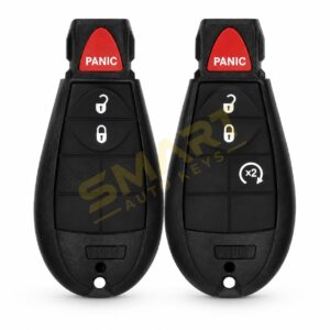 Jeep Cherokee (Mk4 (KL), 2014–2023) spare car key – Fobik Key (PCF7961M) GQ4-53T, cut & programmed by Smart Auto Keys