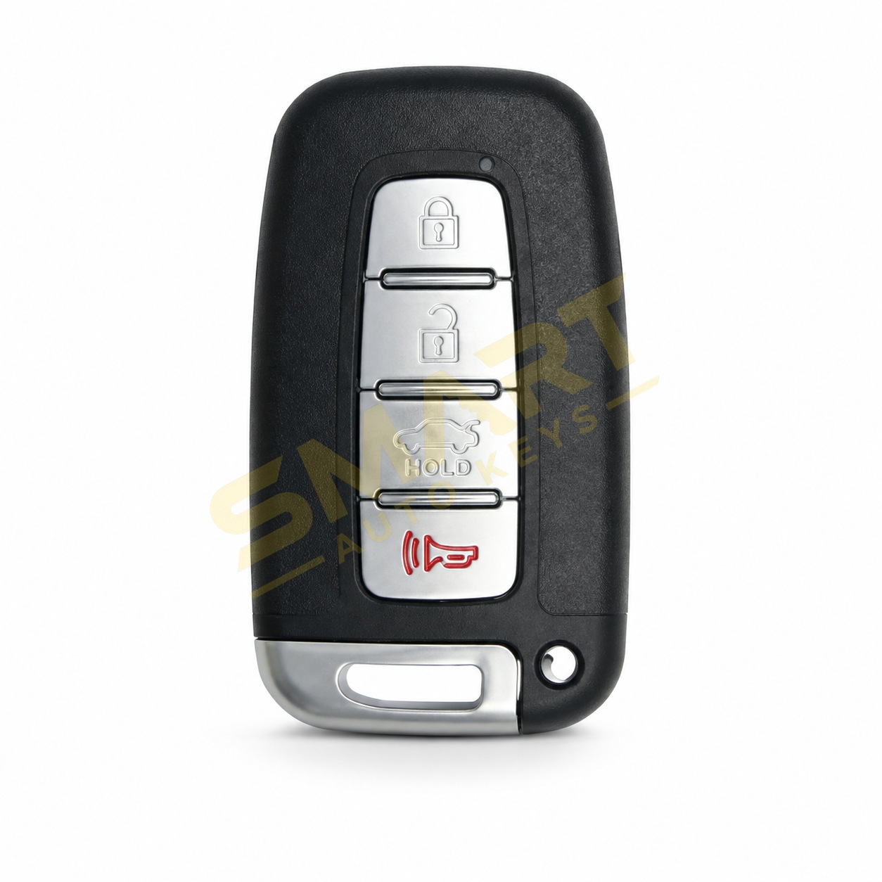 Hyundai / Kia Accent, Azera / Grandeur, Elantra, Equus, Genesis, i30, i45, IX35, Santa Fe, Solaris, Sonata, Tucson, Veloster, Verna, Borrego, Cadenza, Forte, Mohave, Optima / K5, Picanto / Morning, Rio, Sorento Hyundai-Kia Smart Key (PCF7952A) SY5HMFNA04 | Smart Auto Keys Hyundai / Kia Accent, Azera / Grandeur, Elantra, Equus, Genesis, i30, i45, IX35, Santa Fe, Solaris, Sonata, Tucson, Veloster, Verna, Borrego, Cadenza, Forte, Mohave, Optima / K5, Picanto / Morning, Rio, Sorento Hyundai-Kia Smart Key (PCF7952A) SY5HMFNA04 replacement spare car key - supplied, cut and programmed by Smart Auto Keys