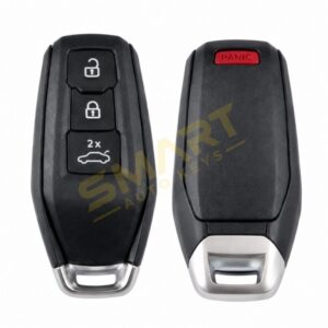 Audi A3, S3 Remote Key (ID48, 4D0) replacement spare car key - supplied, cut and programmed by Smart Auto Keys