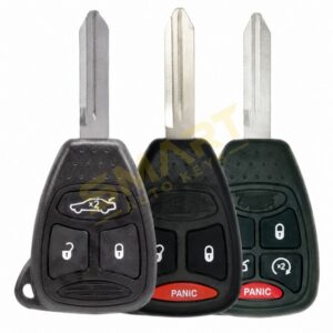 Chrysler / Dodge / Jeep / Mitsubishi 300M, Cirrus, Concorde, LHS, Neon, PT Cruiser, Sebring, Stratus, Town & Country, Vision, Voyager, Caravan / Grand Caravan, Dakota, Durango, Intrepid, RAM, Cherokee, Grand Cherokee, Liberty, Wrangler, Raider Transponder Key (ID64) CY24 replacement spare car key - supplied, cut and programmed by Smart Auto Keys