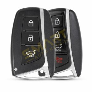 Hyundai Santa Fe (Mk3 (DM), 2012–2018) spare car key – Santa Fe Smart Key (PCF7952) HYN17R, cut & programmed by Smart Auto…
