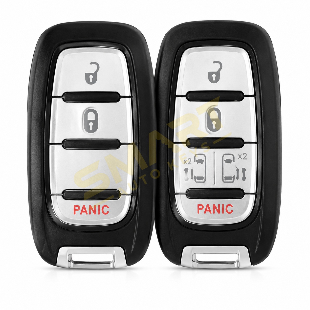 Chrysler Pacifica, Voyager Chrysler Smart Key (PCF7953M) M3N97395900 | Smart Auto Keys Chrysler Pacifica, Voyager Chrysler Smart Key (PCF7953M) M3N97395900 replacement spare car key - supplied, cut and programmed by Smart Auto Keys