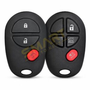 Toyota Toyota Remote GQ43VT20T replacement spare car key
