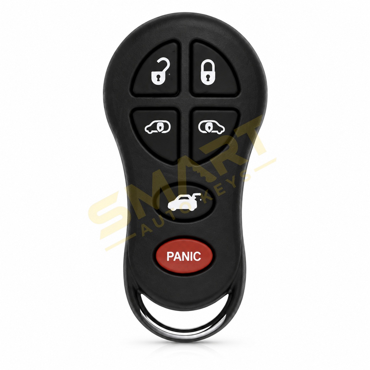 Chrysler / Dodge Town & Country, Voyager, Caravan / Grand Caravan Chrysler Remote GQ43VT18T | Smart Auto Keys Chrysler / Dodge Town & Country, Voyager, Caravan / Grand Caravan Chrysler Remote GQ43VT18T replacement spare car key - supplied, cut and programmed by Smart Auto Keys