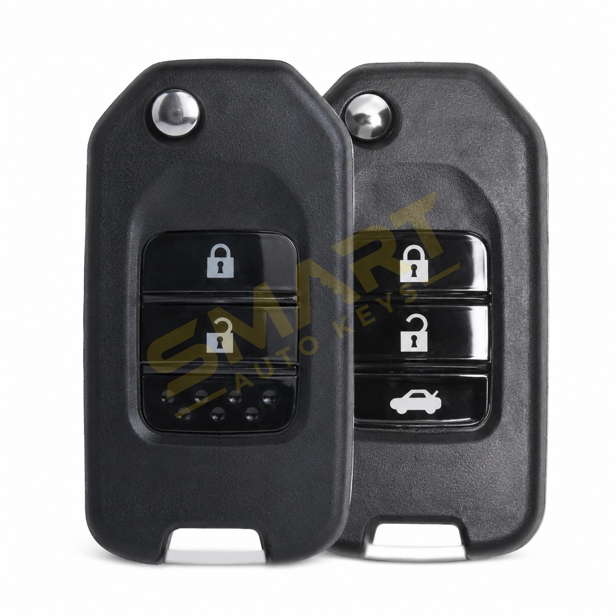 Honda Civic, CR-V, Jazz / Fit Honda Remote Key (ID47) HLIK6-3T | Smart Auto Keys Honda Civic, CR-V, Jazz / Fit Honda Remote Key (ID47) HLIK6-3T replacement spare car key - supplied, cut and programmed by Smart Auto Keys