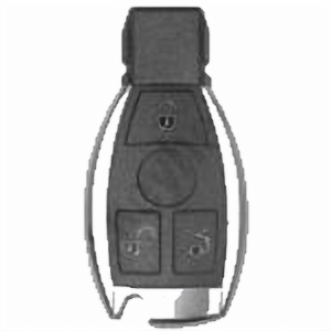 Mercedes C-Class, GLK-Class Slot Key (FBS3)