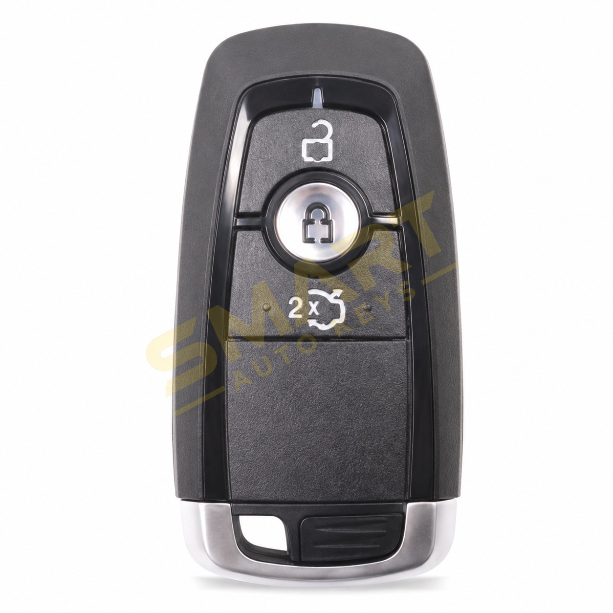 Ford Edge, Galaxy, Mustang, Ranger (Global), S-Max Ford Smart Key (ID49) 434MHz | Smart Auto Keys Ford Edge, Galaxy, Mustang, Ranger (Global), S-Max Ford Smart Key (ID49) 434MHz replacement spare car key - supplied, cut and programmed by Smart Auto Keys