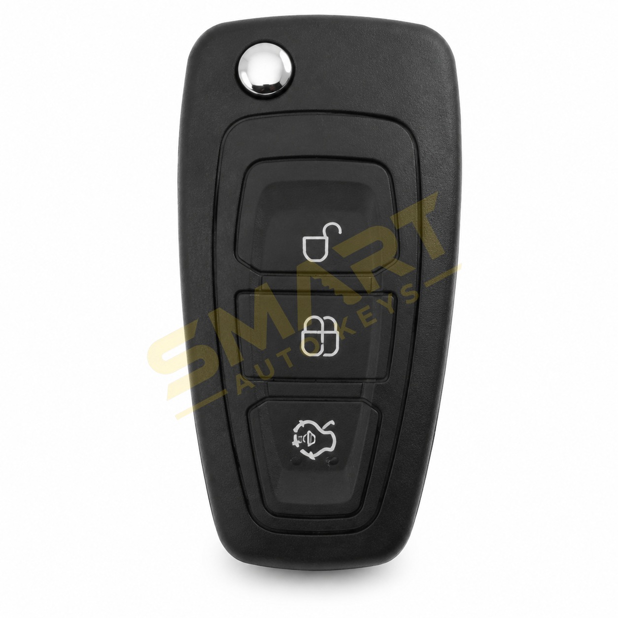 Ford C-Max, Focus, Galaxy, Mondeo, S-Max Remote Key (4D) | Smart Auto Keys Ford C-Max, Focus, Galaxy, Mondeo, S-Max Remote Key (4D) replacement spare car key - supplied, cut and programmed by Smart Auto Keys