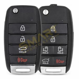 Kia Carnival / Sedona (Mk3 (YP), 2014–2021) spare car key – Sedona Remote Key (ID60-80BIT) KIA7, cut & programmed by Smart…