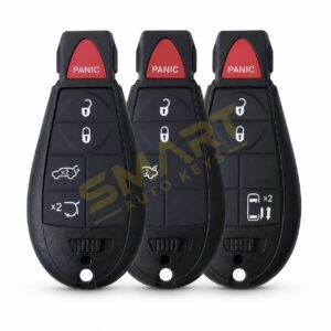 Chrysler / Dodge / Jeep Concorde, LHS, PT Cruiser, Dakota, Durango, Intrepid, Neon, RAM, Grand Cherokee Chrysler Remote GQ43VT9T | Smart Auto Keys Chrysler / Dodge / Jeep Concorde, LHS, PT Cruiser, Dakota, Durango, Intrepid, Neon, RAM, Grand Cherokee Chrysler Remote GQ43VT9T replacement spare car key - supplied, cut and programmed by Smart Auto Keys