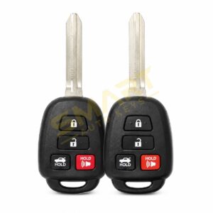 Scion, Toyota Toyota Remote Key (ID72-G) 12BEL/12BDM replacement spare car key