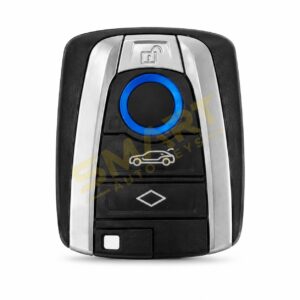 BMW 5 Series, 6 Series, 7 Series, X3, X4 LCD Smart Key (BDC2) replacement spare car key - supplied, cut and programmed by Smart Auto Keys