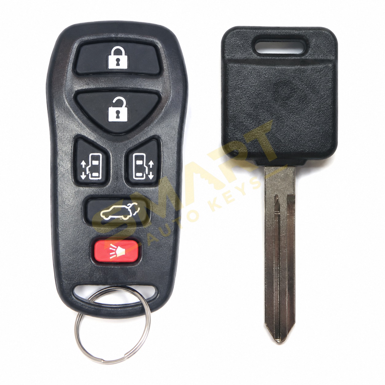 Nissan Quest KBRASTU51 + ID46 | Smart Auto Keys Nissan Quest KBRASTU51 + ID46 replacement spare car key - supplied, cut and programmed by Smart Auto Keys