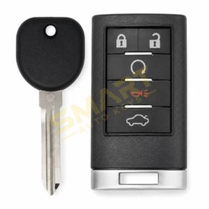 Cadillac Cadillac Remote + Key B111 (ID46) replacement spare car key