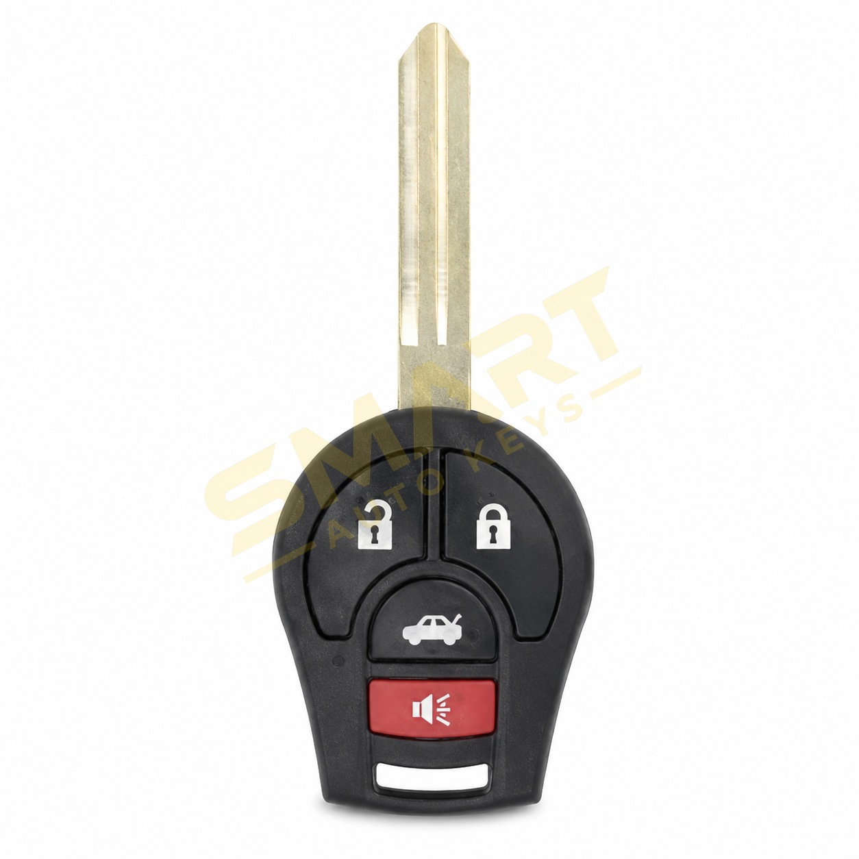 Chevrolet / Nissan City Express, Cube, Juke, NV200 / Evalia, Rogue, Sentra, Versa Nissan Remote Key (PCF7936) ASK | Smart Auto Keys Chevrolet / Nissan City Express, Cube, Juke, NV200 / Evalia, Rogue, Sentra, Versa Nissan Remote Key (PCF7936) ASK replacement spare car key - supplied, cut and programmed by Smart Auto Keys