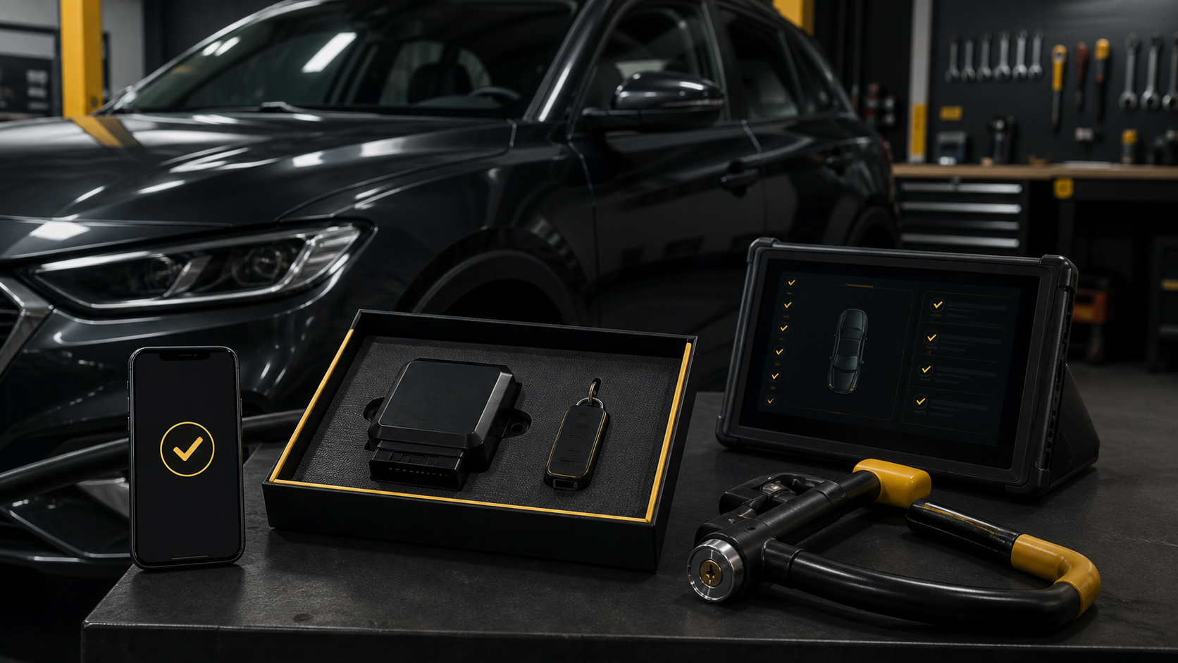 Vehicle immobiliser system reviewed with secure authorisation and installation checks